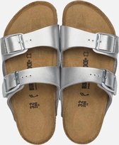 Birkenstock Arizona slippers zilver - Maat 26