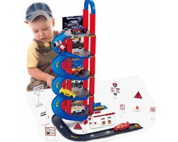 Garage parking 5 verdiepingen + 4 voertuigen en accessoires