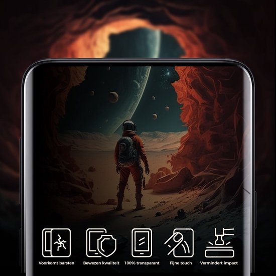 Protection d'écran privacy mate adaptée au Xiaomi Redmi Note 7 - Geen glazen screenprotector - Privacy Screenprotector - Privacy screenprotector voor de Xiaomi Redmi Note 7 - TPU bescherm folie - Anti Spy - Screenkeepers