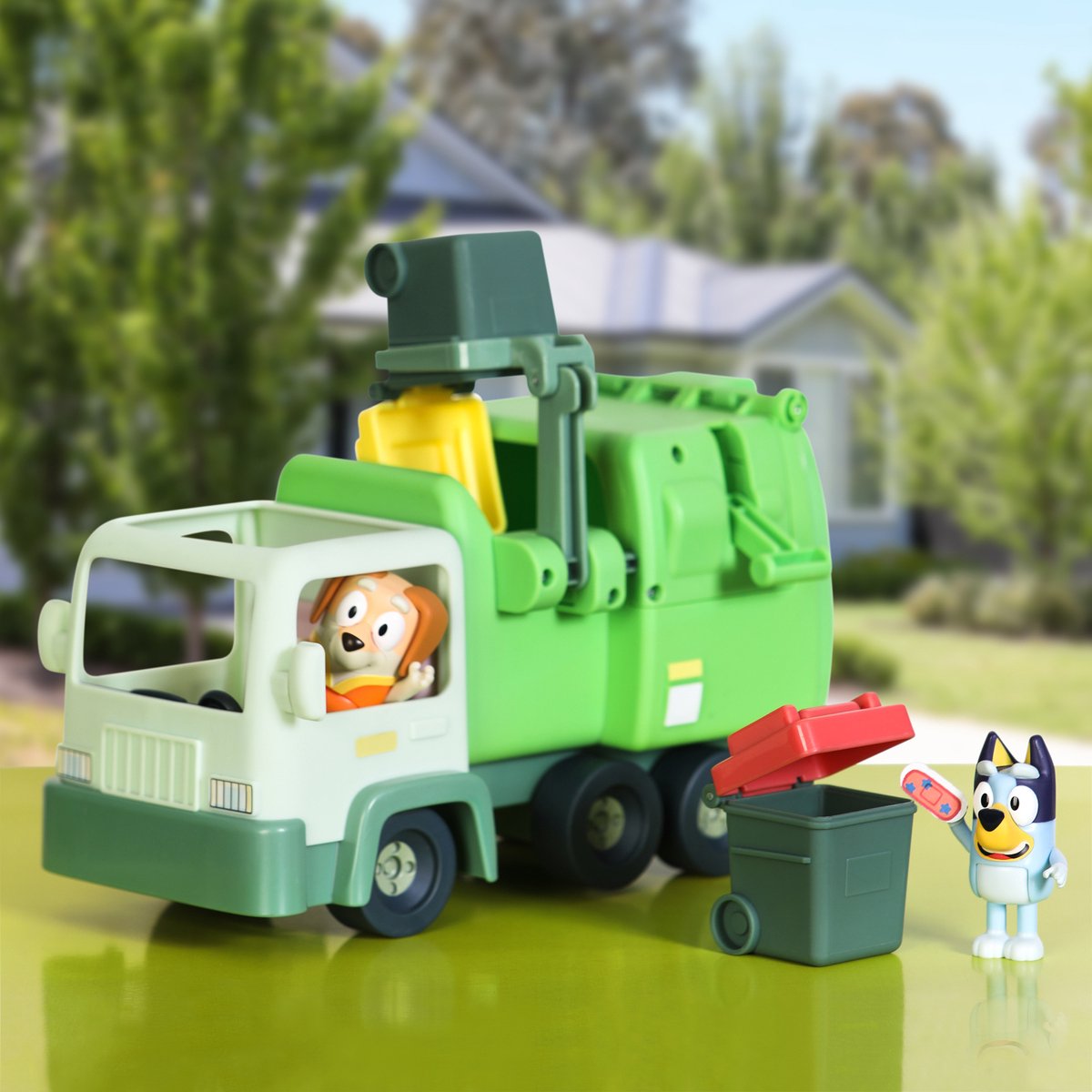 BLUEY - Vuilniswagen met 2 Speelfiguren - Speelset — afbeelding 13
