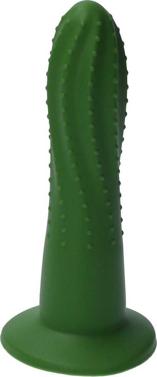 Goedkoopste Ylva & Dite - Prickly Pear - Siliconen dildo - Made in Holland - Donker Groen