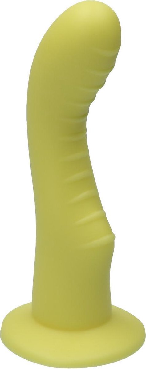 Goedkoopste Ylva & Dite - Kajsa - Siliconen G-spot / Prostaat dildo - Made in Holland - Geel