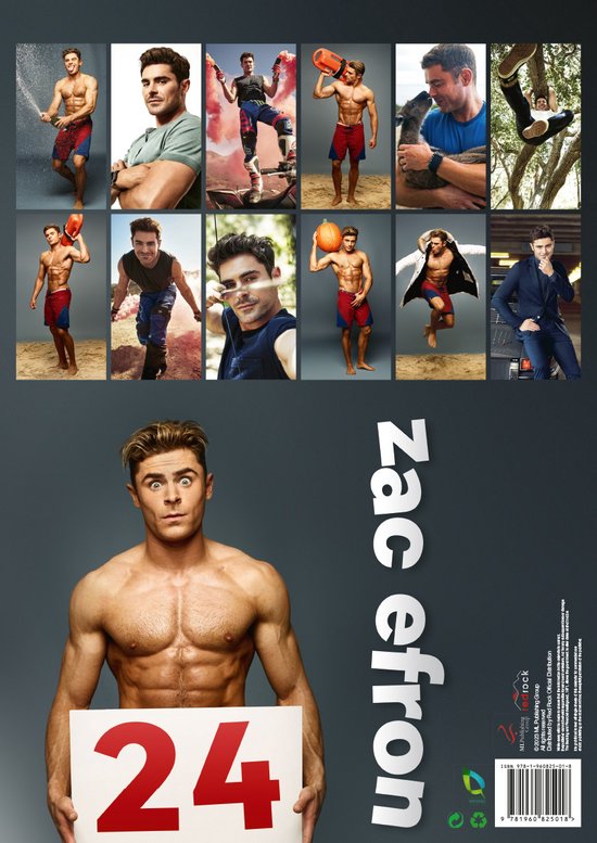 Zac Efron Kalender 2024