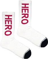 Heroes on Socks - Sport Icon Red - sportsokken - maat 36-41