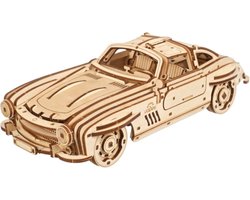 UGEARS Houten 3D Model - Winged Sports Coupe