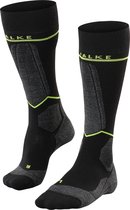 Chaussettes de ski de compression FALKE SK Energizing pour homme - Black-Lightning - Taille 43-46 W4
