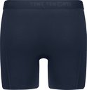 Donkerblauwe basic lange onderbroek met een elastische tailleband met logo.