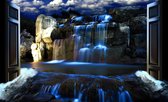 View Waterfall Nature Water Photo Wallcovering