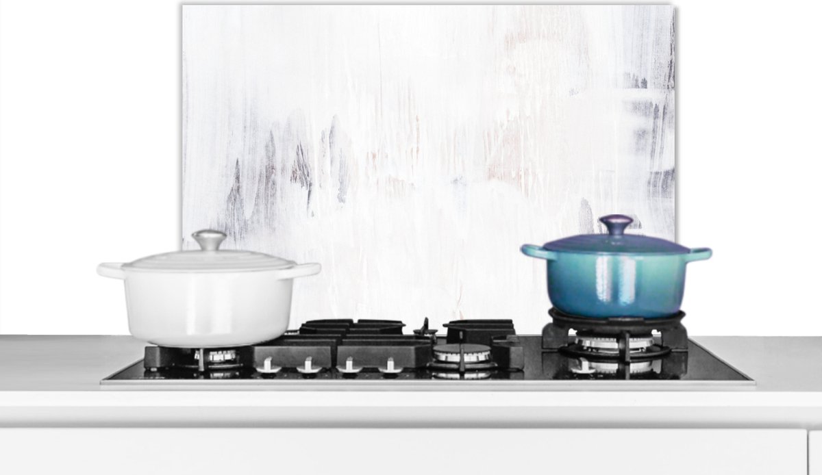 Spatscherm keuken - Verf - Design - Abstract - Spatwand - 70x50 cm - Achterwand keuken - Spatscherm