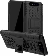 Samsung Galaxy A80 hoes - Schokbestendige Back Cover - Zwart