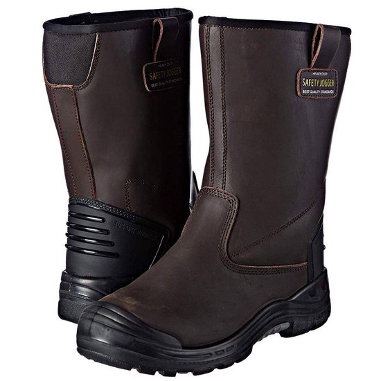 Safety Jogger Boreas S3 Donkerbruin Werklaarzen Uniseks