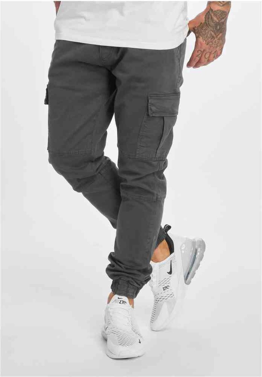 DEF - Litra Antifit Jeans Cargobroek - Taille, 32 inch - Grijs