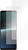 Cazy Protecteur d'écran en Tempered Glass pour Sony Xperia 1 V - Transparent - 2 pièces