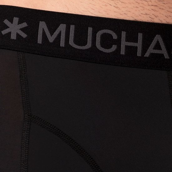 DAVID ARCHY Boxershort voor heren, ultrazacht micromodaal herenondergoed, multipack voor onderbroeken met 3D-zakje - 3/4-pack, zwart*4, XL