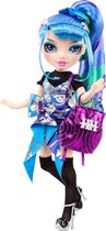 Rainbow High Junior High Special Edition Doll - 23 cm - Holly De'Vious - Blauw - Modepop