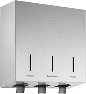 Wagner-EWAR WP575 combinatie dispenser voor zeep, lotion en desinfectant