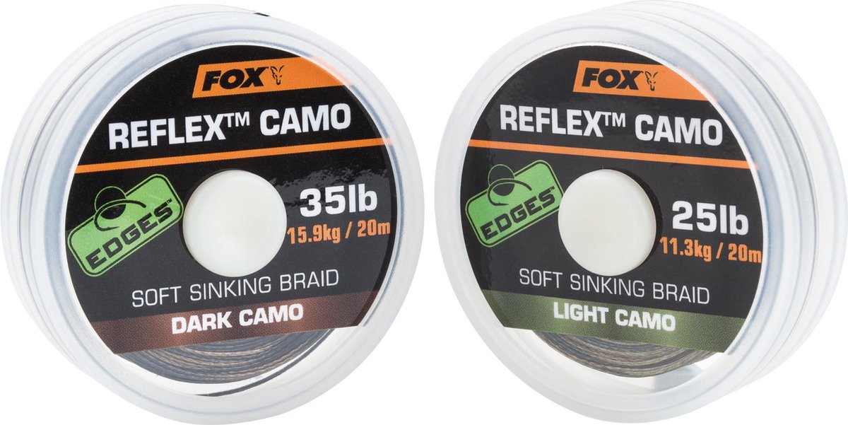 Fox Reflex Sinking | Onderlijnmateriaal | Dark Camo | 15lb
