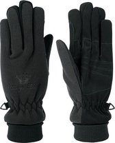 Handschoenen fleece ademend/waterdicht zwart  xxl