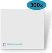 Aantekeningmaatje sticky notes transparant - Index tabs - Transparante sticky notes - Memoblok met 300 Memoblaadjes - Zelfklevend, Waterbestendig en Herbruikbaar
