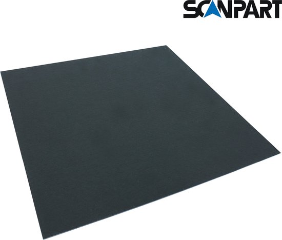 Tapis antidérapant Scanpart 60 x 60 x 0,25 cm - Multifonctionnel - Convient  au