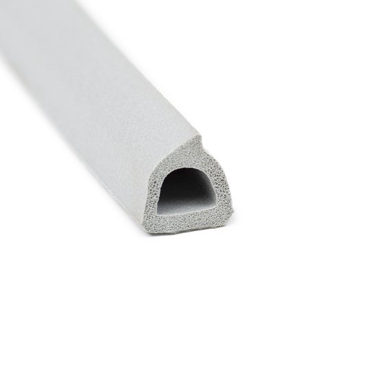 Joint en caoutchouc gris d'entrée de porte (Vendu au mètre)