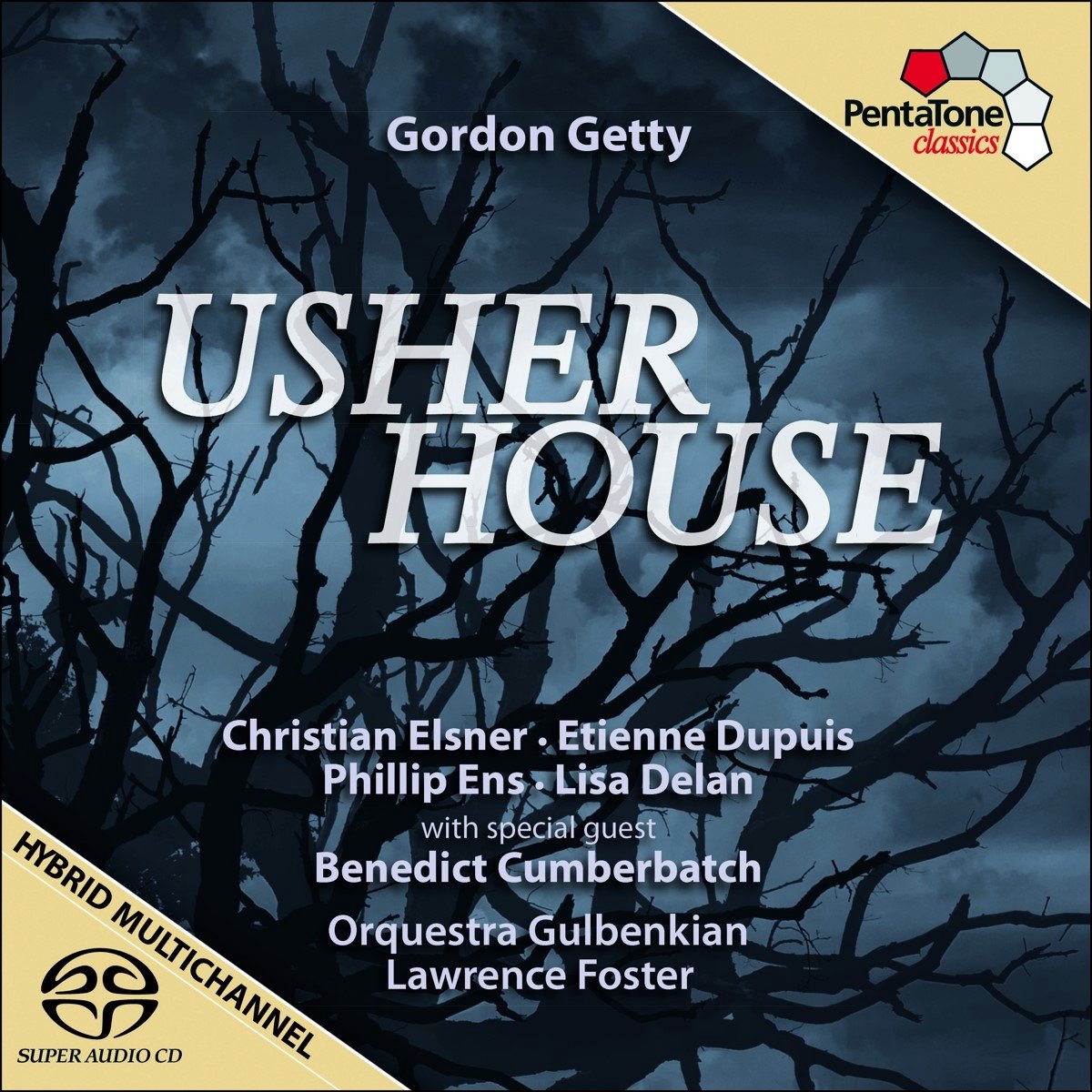 Gulbenkian Orchestra - Getty: House Of Usher (Super Audio CD)
