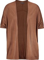 SAMOON Dames Casual oversized vest met halflange mouwen