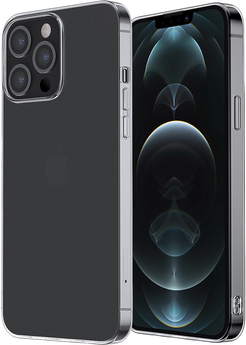 iPhone 13 Pro Max TPU Backcover - Transparant