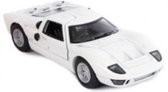 Kinsmart Auto Ford Gt40 Mkii 1966 Die-cast 1:36 Wit