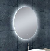 Klea Rond Spiegel Met LED Verlichting En Touch Schakelaar 60cm