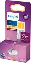 Philips Capsule, 3,2 W, 40 W, G9, 400 lm, 15000 h, Blanc chaud