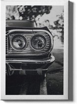 Walljar - Vintage Car - Muurdecoratie - Canvas schilderij