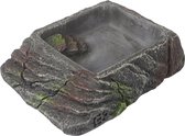 Aqua della waterschaal s - 11,1x8,8x2,8cm antraciet