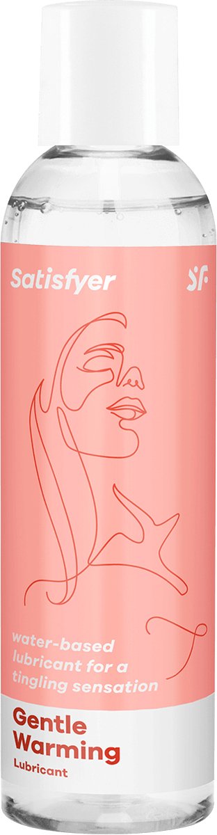 Satisfyer Women glijmiddel "Gentle Warming" | glijmiddel op waterbasis | compatibel met condoom | verwarmend | 150 ml