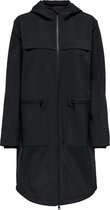 Jacqueline de Yong Jas Jdyhava Softshell Long Jacket Otw S 15247082 Black Dames Maat - XL