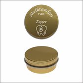 Melktanden Blikje Met Naam Gravering - Zeger
