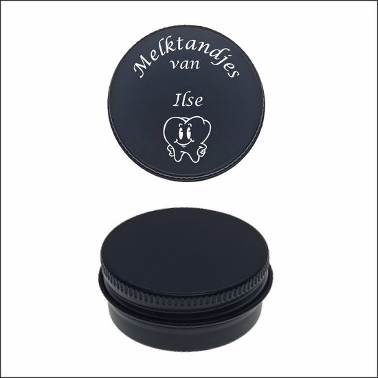 Boîte De Conserve Dents De Bébé Avec Gravure De Nom - Ilse