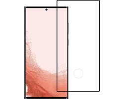 Screenprotector - Geschikt voor Samsung Galaxy S22 Ultra - Full Cover - Gehard Glas - Beschermglas - Tempered Glass - Screen Protector