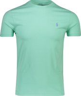 Polo Ralph Lauren  T-shirt Groen Aansluitend - Maat XL - Heren - Lente/Zomer Collectie - Katoen