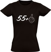 56 jaar Dames t-shirt | verjaardag | feest | cadeau | Zwart