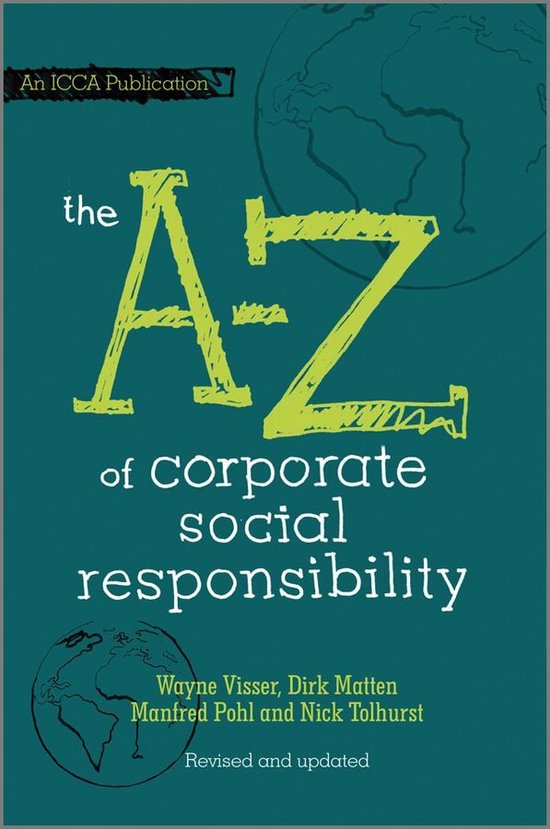 Boek cover The A to Z of Corporate Social Responsibility van Wayne Visser