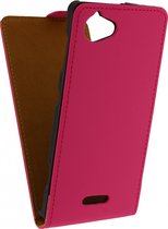 Mobi Ultra Slim Flip case Xperia L  pink