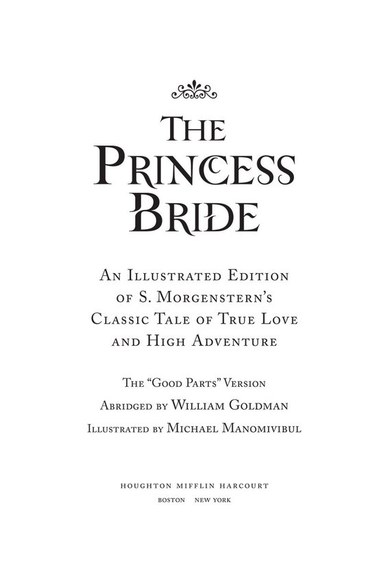The Princess Bride - cover
