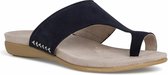 Jana Dames Slip-on schoen 8-8-27150-26 806 blauw H-breedte Maat: 39 EU
