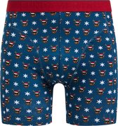 WE Fashion Heren boxer met kerstdessin