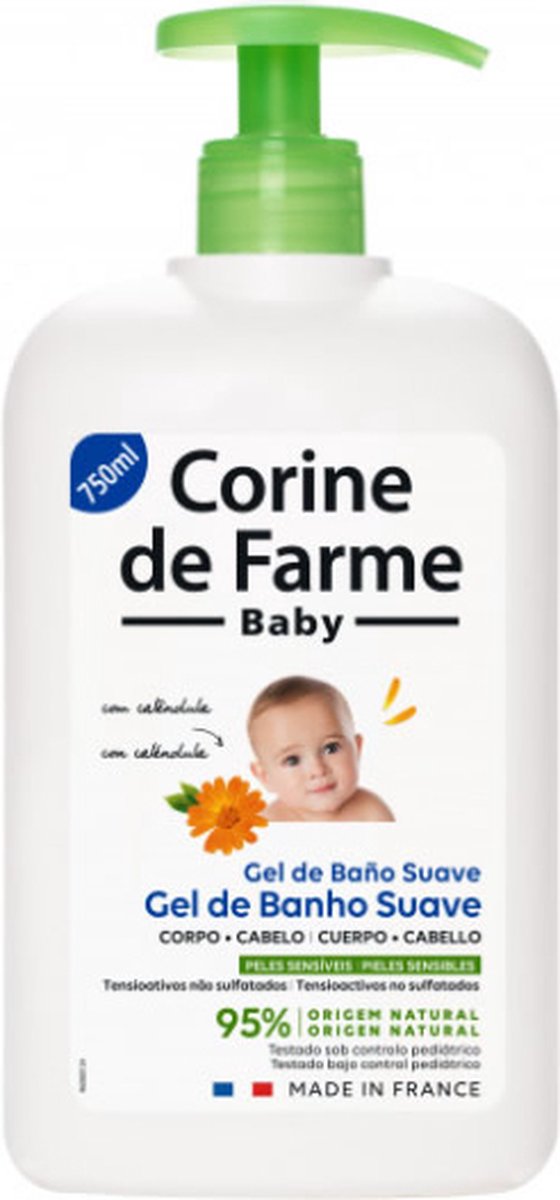 Corine De Farme Baby Gentle Shower Gel 750ml