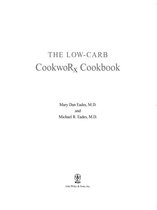 The Low-Carb Cookworx Cookbook