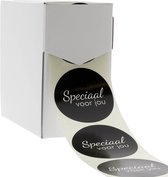 Cadeau stickers - 500 stuks - 'Speciaal voor jou' - 50 mm - Stickers volwassenen - Sluitstickers - Sluitzegel - Ronde stickers op rol