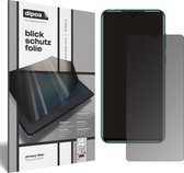 dipos I Privacy-Beschermfolie mat compatibel met Doogee N20 Pro Privacy-Folie screen-protector Privacy-Filter (expres kleiner dan het glas omdat het gebogen is)