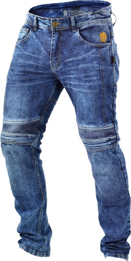 Foto: Trilobite 1665 micas urban men jeans dark blue 34 maat broek